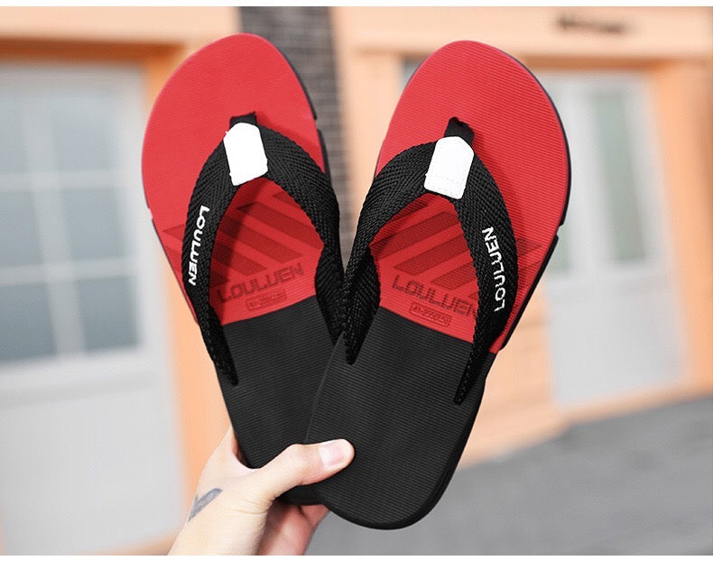 2025 flip flops men's beach slippers for summer outdoor wear, complete in all sizes