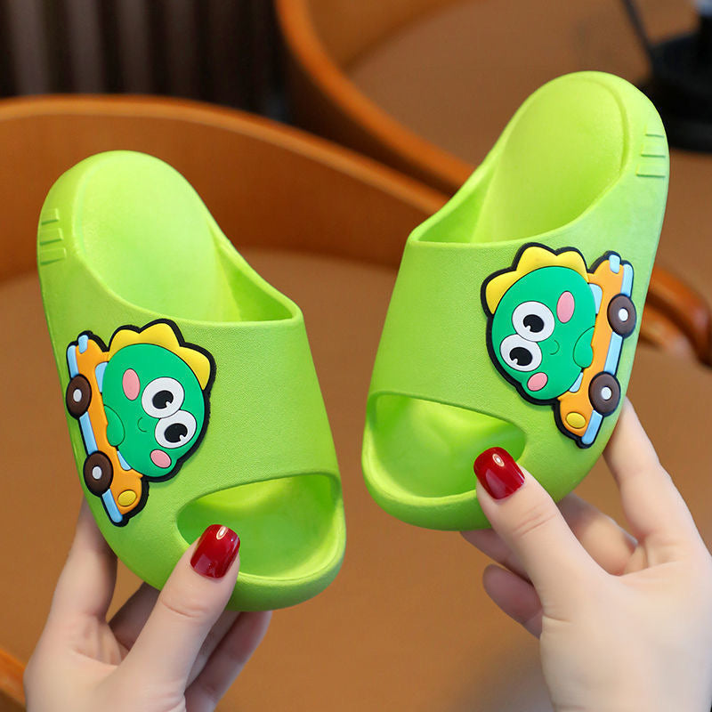 Poop Fun Kids Cartoon Slippers