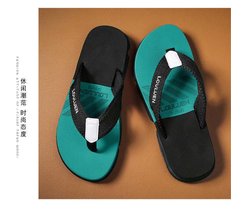 2025 flip flops men's beach slippers for summer outdoor wear, complete in all sizes