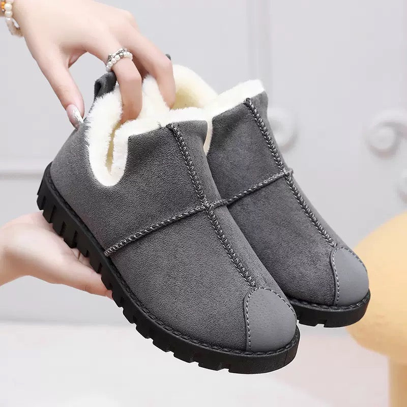 2025 New Women Winter Snow Boots Cotton Shoes, Thicken & Warm Shoes For Mother