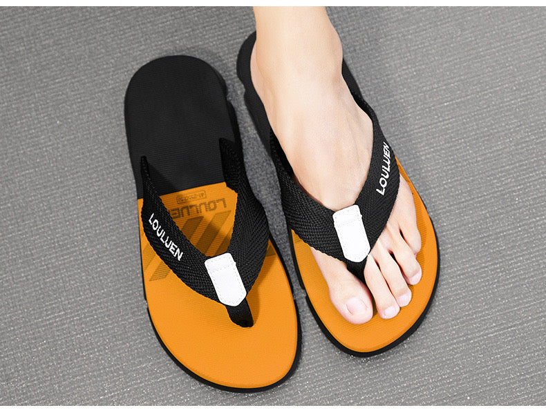 2025 flip flops men's beach slippers for summer outdoor wear, complete in all sizes