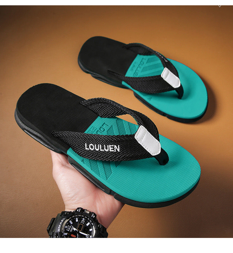 2025 flip flops men's beach slippers for summer outdoor wear, complete in all sizes