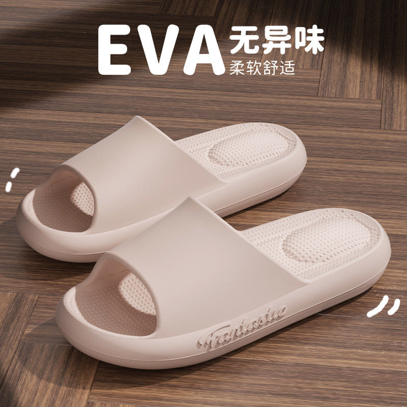 New Cool Slippers for Home, Anti slip, Summer,  Couples, Korean Edition, Outdoor, Indoor, Bathroom, HotelSlippers, Unisex Slippers