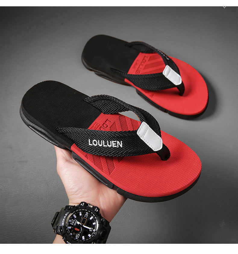 2025 flip flops men's beach slippers for summer outdoor wear, complete in all sizes